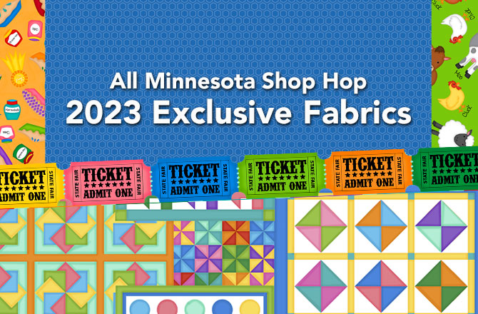 2023 Exclusive Shop Hop Fabrics