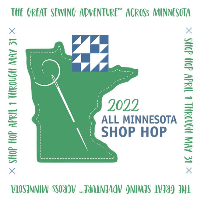 Minnesota State Quilt Square 2022 All Minnesota Shop Hop